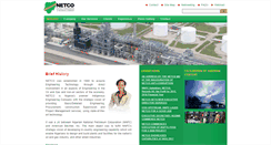 Desktop Screenshot of netco.nnpcgroup.com